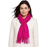 WARMIKUNA Handmade Wool Blend Cashmere Shawl, Winter Scarf for Women – Elegant and Warm Design