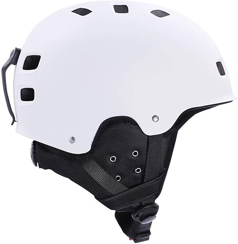 Amazon Co Jp Sgjfzd 新しい屋外の乗馬スキーヘルメットシングルとダブルボード防風は 保護ギア男性と女性スノーヘルメットを温めます Color Uk8 サイズ L ホーム キッチン