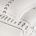 Amazon Brand – Rivet Distressed Global Arrow Stripe Duvet Cover Set, Full / Queen, 90