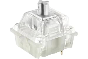 Cherry MX Key Switches for Mechanical Gaming Keyboards | Plate Mounted | MX1A51NA (Cherry RGB Speed Silver, 120 Pcs)