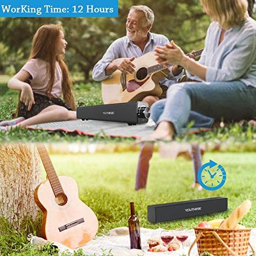 𝐁𝐥𝐚𝐜𝐤 𝐅𝐫𝐢𝐝𝐚𝒚 Sound Bar, Bluetooth Speaker Soundbar TV Speakers Portable