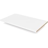 Custom Shelves, 3/4"" Thick Melamine, Cut to Size, Fully Customizable up to 65 inches Wide and up to 24 inches deep. for Cabinets, Closets, or Anywhere