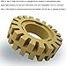 M-jump 4 inch Rubber Eraser Wheel for Decal Pinstripe, Double Sided Adhesive, Vinyl Decal, Graphics Removal Tool (1 pack)