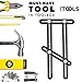 iTools Multi Angle Template Tool - Premium Aluminum Alloy Angle-izer Measuring Ruler Layout Multi-angle Tool with Metal Knobs and Bolts - Perfect for Tiling, Flooring, Brick Laying, Deck Building