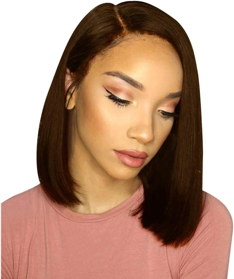 OSYARD Women Straight Wigs Brazilian Straight Bob Wigs for Black Women Wigs None Lace Front Wig Boby Wave Hair Kinky Curly Hair Deep Wave