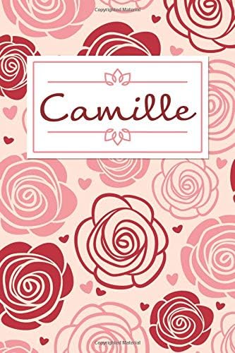Camille: Personalised Notebook / 120 Lined Pages / Perfect for journaling and writing notes.
