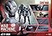 Movie Masterpiece Diecast - 1/6 Scale Fully Poseable Figure: Captain America Civil War - War Machine Mark 3