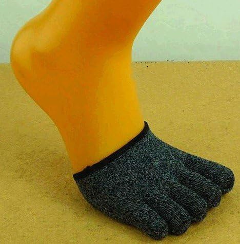 Stealth toes cover style cotton Forefoot pads Yoga dance ballet socks For men and women 2 pairs by NMT