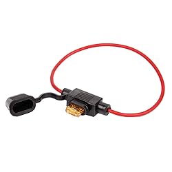 HUIQIAODS 2 Pack Mini Blade Fuse Holder 18 Gauge