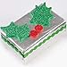 Baker Ross EX729 Holly and Berry Glitter Foam Stickers - Pack of 200, for Kids to Decorate Christmas Cards and Collage