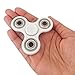 SpinX Fidget Spinner, Ultra Strong Hybrid Ceramic Bearings, White Fidget Toy For Stress and Anxiety Relief and to better Focus at Work - NON 3D Printing