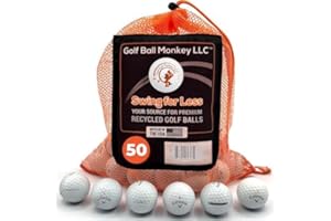 Golf Ball Monkey Cheap Recycled for Callaway Golf Balls Mix for Callaway Supersoft Golfballs, Superfast, Superhot, Warbirds, Diablo, Hex Tour Soft & More
