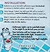 Mr. Winkie Toilet Lid Light, Motion Detection - Smart Tech Automation, Light Changes for Clumsy Navigators - Safe for Potty Training, Grandparents, and Nightly Bathroom Visitors, 1 Count