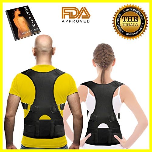 Posture Corrector for Men and Women, Brace Posture Support, Improves Posture, Prevents Slouching, Eliminates Lower Back Pain, Shoulder Alignment, Also for Teens