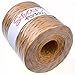 Star Packing Paper Twine 218 Yard Giant Roll | Kraft Matte Paper Ribbon 93 Colors Available | 3/16 Inch Width Paper Raffia Roll, Kraft Color