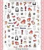 Gozebra(TM) Spirited Away Ghibli Nail Decals 108cm