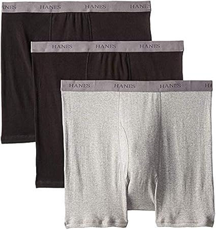 Pack of 3 Hanes Mens Big Boxer Brief