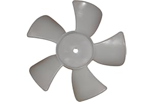AP APPLI PARTS Appli Parts APFB-445 4 in Plastic Fan Blade CCW 3/16 in Shaft, 5 Blades fits Motor 317,670,6702,445