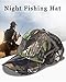 5 LED Light Camo Powercap Hat - Best Hands Free Solution - Camping - Hiking - Walking - Jogging - Plumbing - Auto Mechanics - High Beam Lights，Hands-Free Flashlight