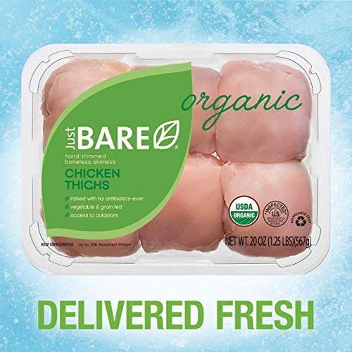 Just Bare® USDA Organic Fresh Chicken Thighs No Antibiotics Ever