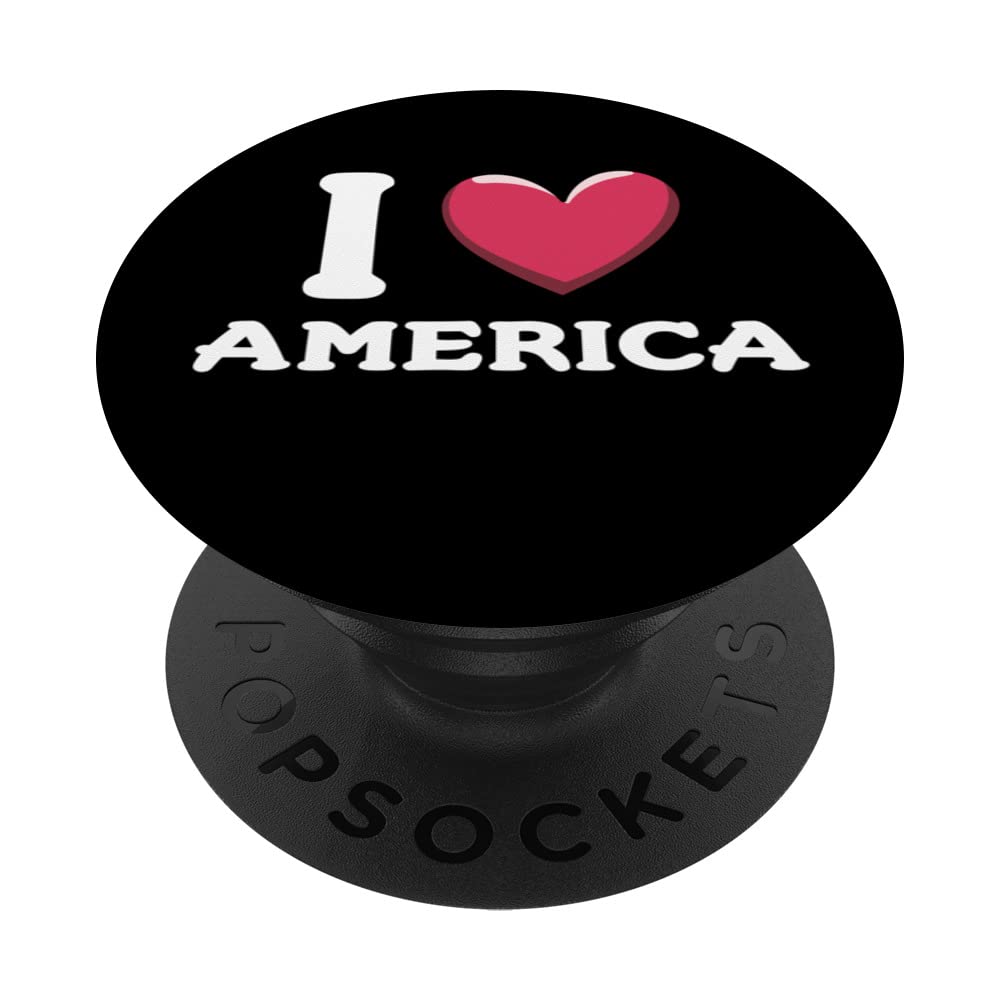 I Love America USA PopSockets Swappable PopGrip