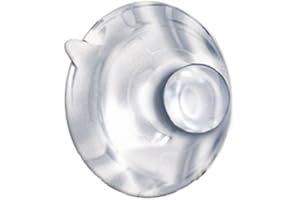 Azar Displays 700009 Suction Cup, 1.75 Dia., Clear, Pack of 20