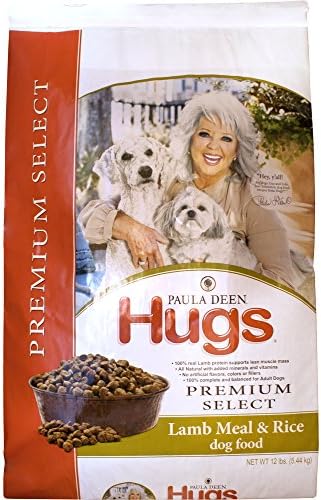 Paula Deen by Hugs Premium Select Dog Food, Lamb and Rice, 12 lb
