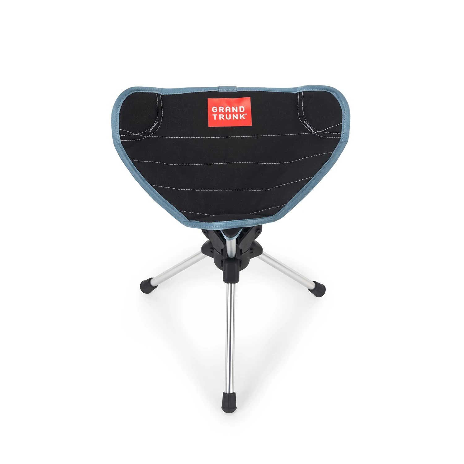 Photo 1 of GRAND TRUNK Compass 360° Swivel Camping Stool – Ultra-Light, Foldable & Rotating Travel Chair – Compact & Durable for Outdoors, Hiking, and Fishing – Black
