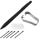 for Kindle Scribe/Wacom One Stylus Pen with Eraser - 4096 Pressure Sensitivity, Tilt Support, Palm Rejection, 5 Replacement Tips