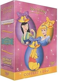 Mulan 2 (La Mission De L'empereur) + Contes De Princesses - Un Cadeau Qui Vient Du Coeur + Le Monde Magique De Winnie L'ourson - Volume 6 - Amour Et Amitié