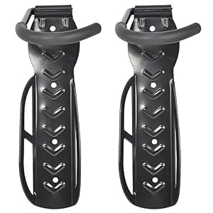 Yaheetech 2PCS Wall Mounted Bike Rack Hook Space Saving Vertical Bicycle Wall Hanger Indoor Bicycle Storage Rack Stand…