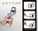 3-in-1 Heavy Duty Leather Hole Punch Set 1mm-6mm | Includes Eyelet Setter + Snap Button Tool (Eyelet insertion for 5mm wide hole only)| Professional Leather Hole Punch Tool, for Belts, Fabric, Watch B