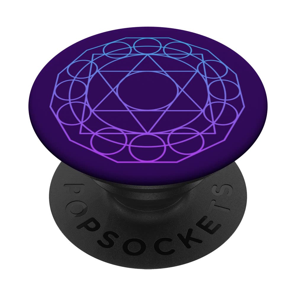 Sacred geometry, "NEW JERUSALEM", "ZION" PopSockets Swappable PopGrip