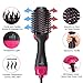 One-step 3-in-1 Hot Air Brush of Hair Blow Dryer, Hair Volumizer and Hair Styler, Get Salon Pro Hair Result Fast and Easy Use / Best DIY Hair Styling Tool With  Hair Conditioner Spraythumb 1