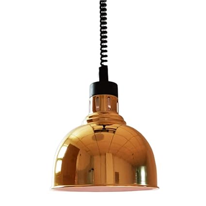 Single Head Food Heat Preservation Lamp Hotel Kitchen Chandelier