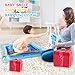 HISTOYE Tummy Time Water Mat for Babies Leakproof PVC Premium Inflatable Baby Water Mat Toys for Infants Toddlers Baby BPA Free Early Development Baby Activity Play Centers