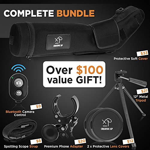 CREATIVE XP Spotting Scopes for Hunting 2060 x 80mm Waterproof Scope