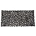 Non-Slip Pebbles Stone Bath Mats,Slip-Resistant Pebble Shower Mats, Anti-Slip Bathtub Mats, Machine Washable (Black, 14