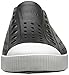 Native Shoes, Jefferson, Lightweight Sneaker for Adults, Jiffy Black/Shell White, 8 M US Women/6 M US Men