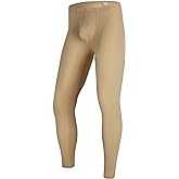 YUFEIDA Men's Sexy Underwear Bottoms Low Rise Leggings Pants Mesh Long Trousers