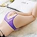 Women's Sexy Undies Panties Lace Underwear Thong Cute G-String Sleepwear Gift for Women (Purple)