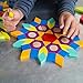 Fat Brain Toys GeoMagic Mosaics - Wooden Geometry Blocks for Kids Ages 3 to 8