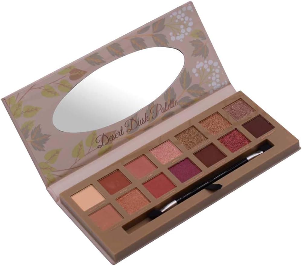 shamrock58 FEBBLE Eye Shadow Powder Rainbow Highlights Shimmer Metallic Mashed Potatoes Eyeshadow Palette
