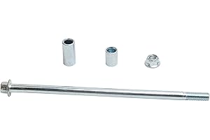 Minho 10mm 220mm Front Rear Axle with Bushing 6mm 20mm 32mm Fit for Motorcycle Pit Dirt Bike Moped Scooter QUAD ATV Mini Bike Parts