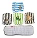 SET - 4pcs Lillypet Dog Puppy Diaper Washable MALE Belly Band for Small and Medium Dog Random Colors S