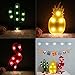 Slook Pineapple Lamp LED Pineapple Ananas Night Light for Living Bed Room Decoration Desk Table Lamp Light for Party Supplies Birthday Gift for Kid (Yellow Pineapple)