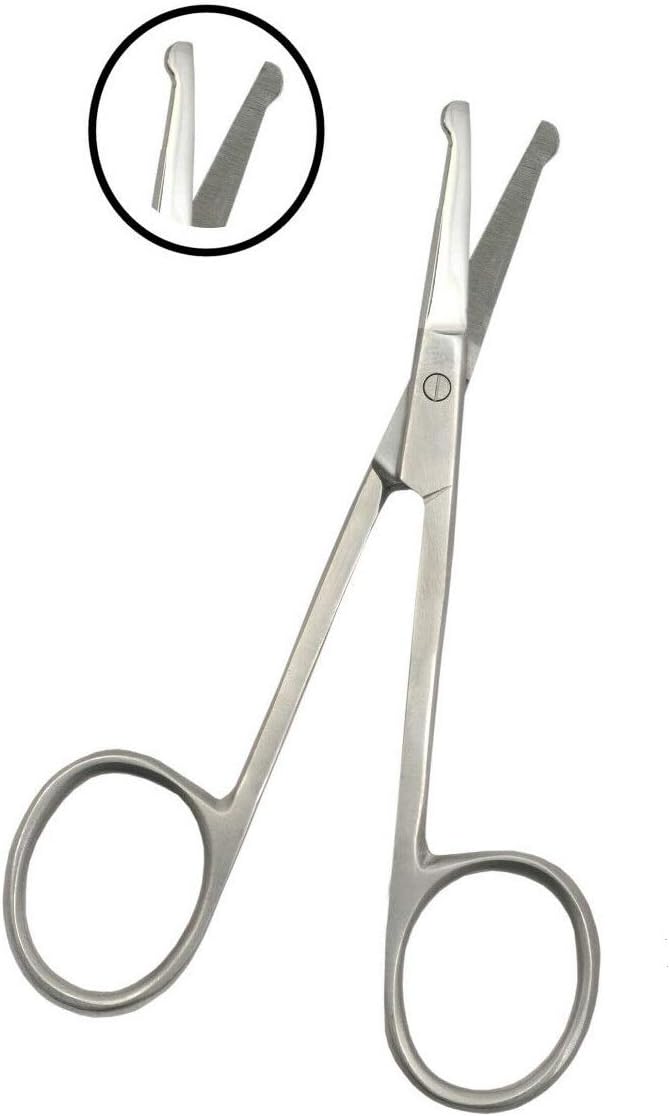 Baby Scissors Nail with Rounded Probe Tip Age 0 m+3