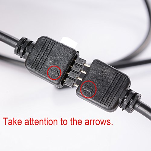 Xcellent Global 4pcs 12 Inch 8 Color Car Interior Light LED Decoration Atmosphere Neon Light Strip Under Dash Light Kit with Sound Active Function Wireless IR Remote Control DC 12V Car Charger AT010