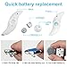 MACYWELL Bike Spoke Lights 6 Pack Led Bike Wheel Lights with Batteries Included Plus 6 Extra CR2032 Batteries Cycling Bicycle Decoration
