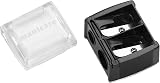 Manicare Dual Cosmetic Sharpener Dual 2 Hole Lip Brow Eye Pencil Sharpener view 6